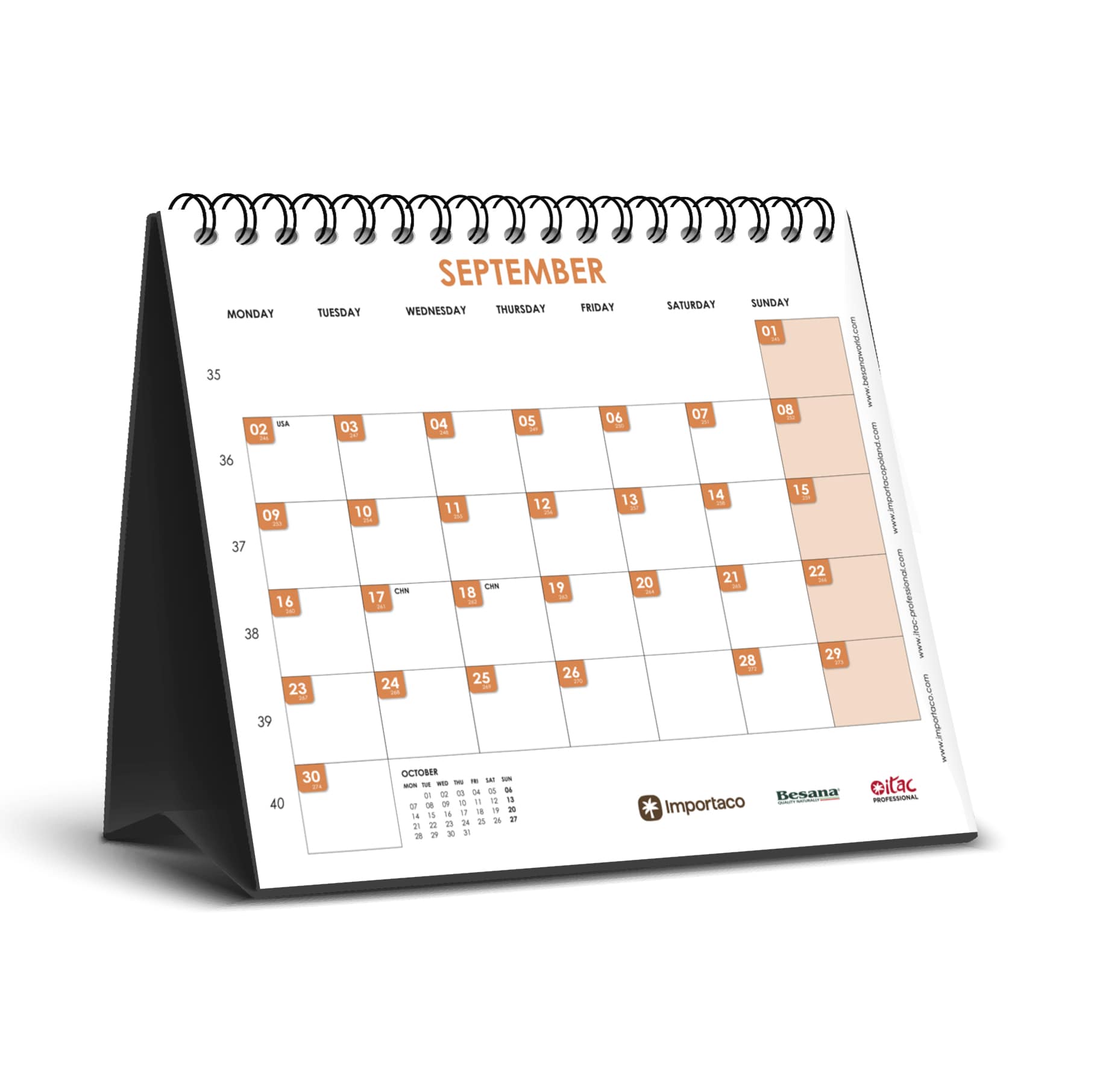 Importaco S Calendar Itac Professional